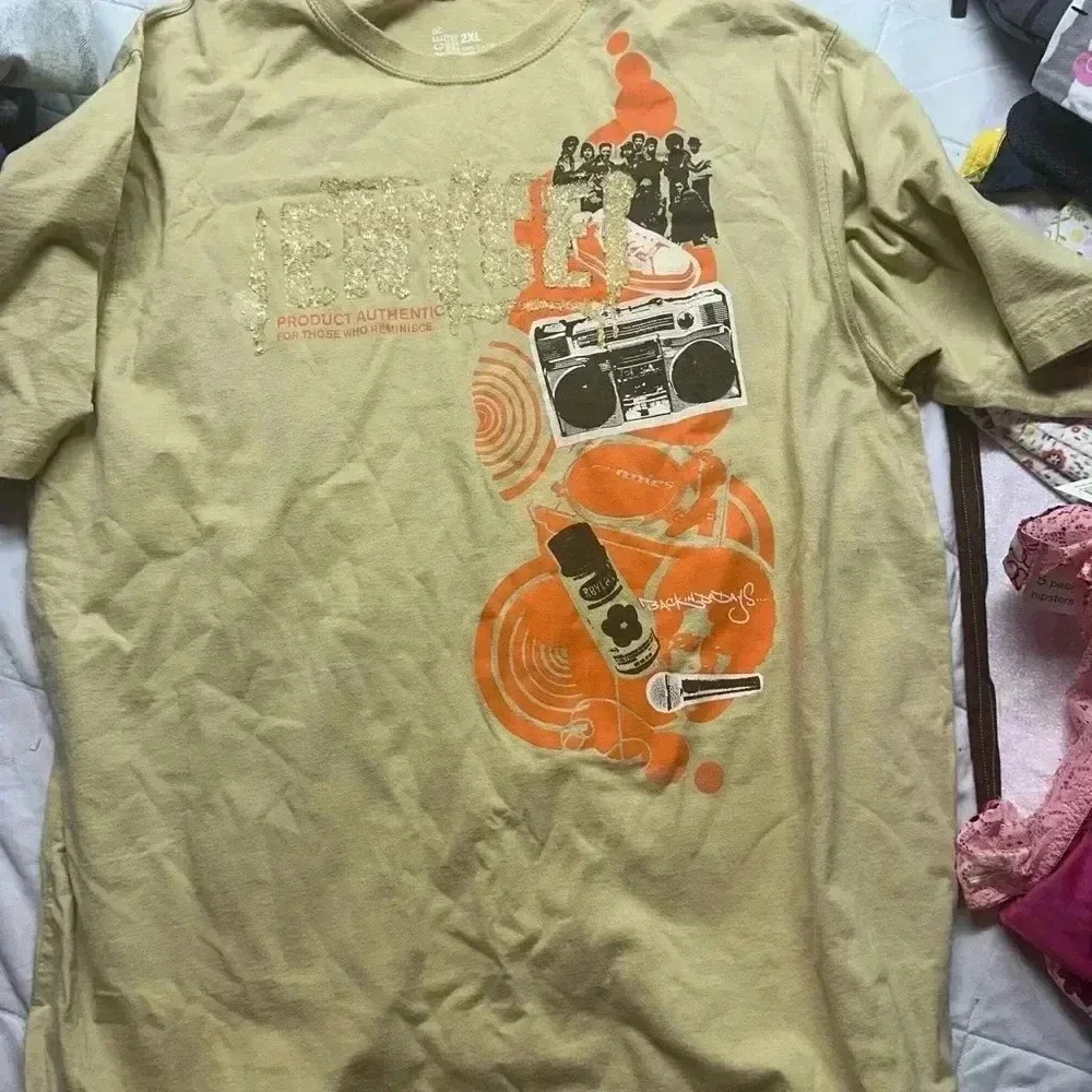 Enyce size 2xl tan tshirt‎